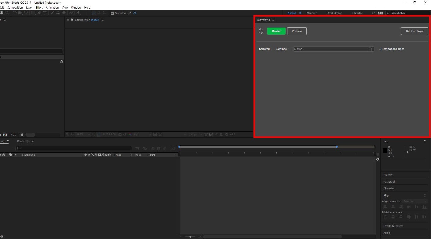 Install and set plug-in