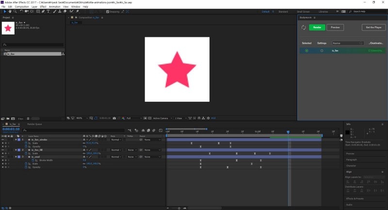 Making a shape layer for example file