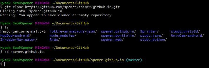 Check directory