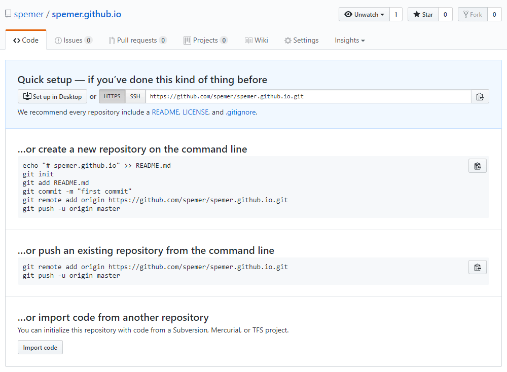 Setup & Clone repository